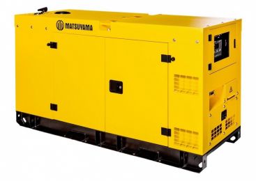 GERADOR 19KVA SILENCIADO-DIESEL MATSUYAMA